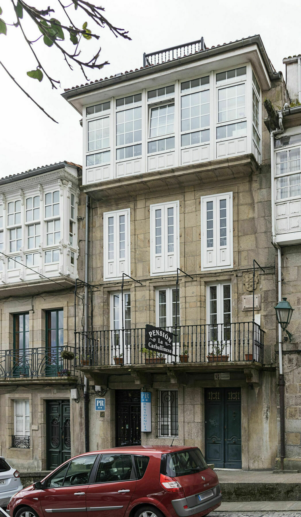 Hostal La Carballinesa 圣地亚哥－德孔波斯特拉 外观 照片